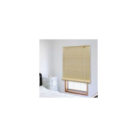 Store enrouleur en bambou naturel 80 x 220 cm - Crezuo (1/4)