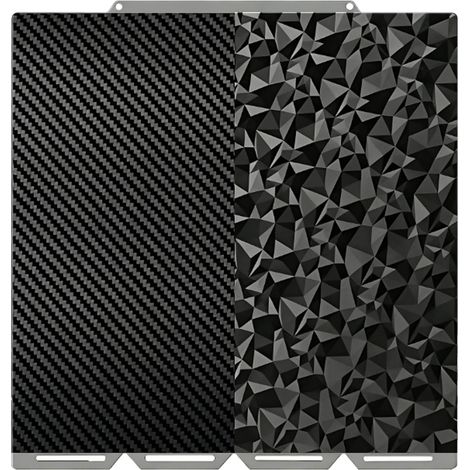 Plaque de construction lisse adaptée à l'imprimante 3D Snapmker U1, feuille de PEO en Fiber de carbone PET, lit imprimé Double face, Plate-forme Flexible (1/5)