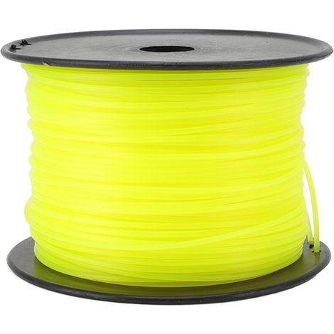Fils de Coupe Universels pour Débroussailleuse 3.0MM Jaune Ronde 168M -KZQ (1/5)