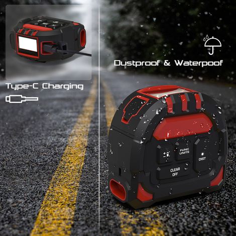 Mètre laser à ruban 40 m + 5 m