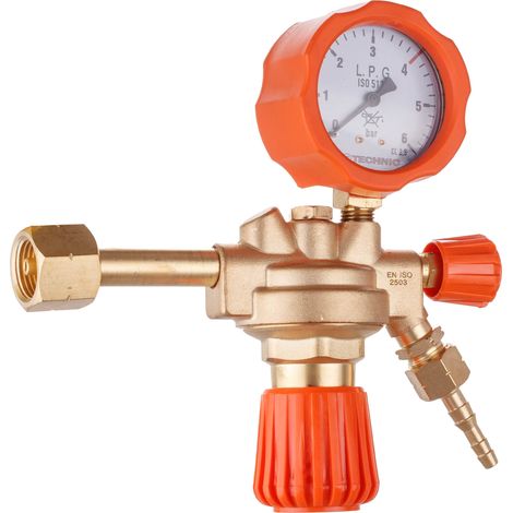 Propan-Butan-Flüssiggas-Zylinderregler-Druckmanometer-Messingventil-Gasgehäuse