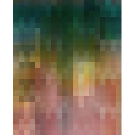 Komar Wandtapete - Paper Pixels - 250 x 200 cm - Vlies Digitaldruck - Modern (1/5)