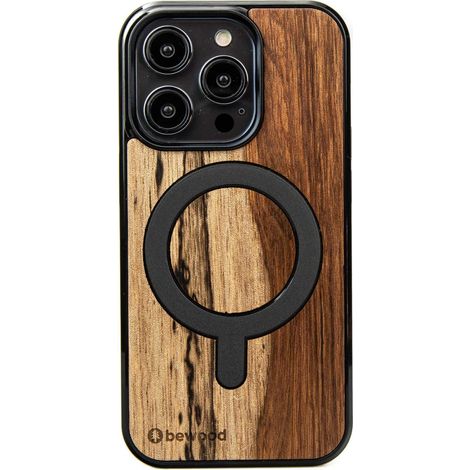 Bewood Holzhülle für iPhone 15 Pro MANGO mit MagSafe (1/3)
