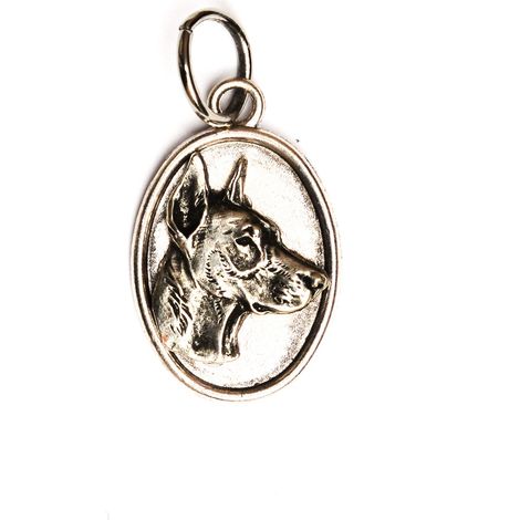 Dobermann, Dobermann I – Hundehalskette, Anhänger für Hundemama, einzigartiger Schmuck von Art-Dog (1/5)