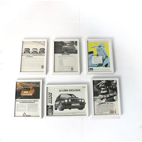 Cuadros VINTAGE Automoción Coleccionables 17 x 23 cm - SpazioLuzio - El Niño (1/5)