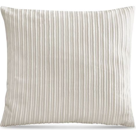 BOBOCHIC - Coussin déhoussable AGLAE 60x60 Ecru (1/2)