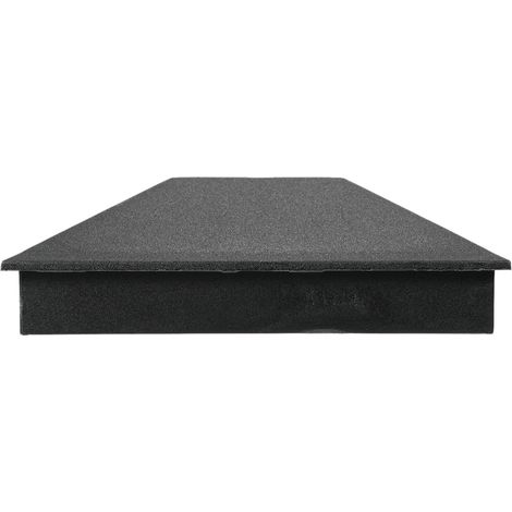 10 pièces chapeaux de poteau 102x102 mm (4x4 po) en plastique pour clôture et terrasse, couvre-poteaux extérieur imperméable anti-UV, protège le bois contre fissures et pourriture (1/5)
