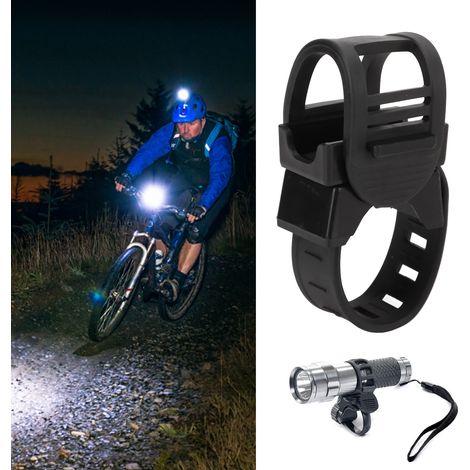Support de Lampe Vélo Multifonctionnel, Réglable pour Éclairage et Accessoires Cyclisme (1/5)