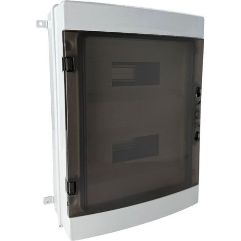 Coffret étanche 24 modules 420x302x140mm - montage en saillie - pour l'extérieur IP65 (1/5)
