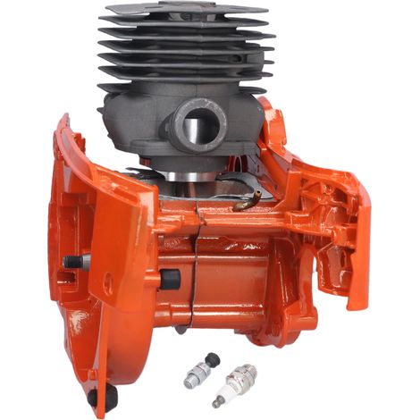 Jeffergarden Ensemble de moteur de cylindre de piston de carter de trononneuse de 52 mm pour Husqvarna 362 365 371 372 (1/5)