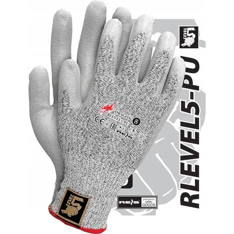 Guanti resistenti al taglio DRAGON RLEVEL taglia 7 (1/2)