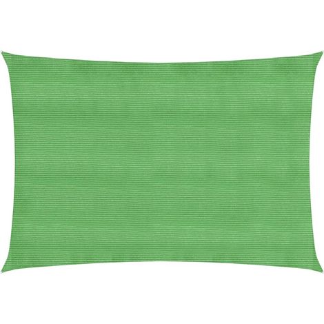 Vela ombreggiante/ombrellone 160 g/m² HDPE 2 x 4 m verde chiaro 020009368