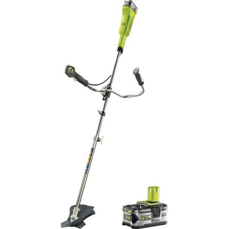Pack RYOBI débroussailleuse 18V One+ LithiumPlus RBC18X20B4F - 1 batterie 5.0Ah 18V One+ RB18L50 (1/7)