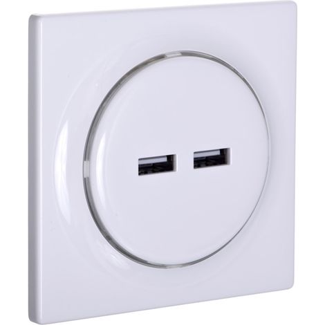 FIBARO WALLI N PRESA USB DOPPIA PRESA USB A MURO, FGWU-021 (1/3)