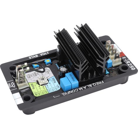 Régulateur de Tension Automatique AVR pour Générateur Sans Balais, Protection par Fusible, Réponse Rapide, Contrôle Précis 85‑139V (1/5)