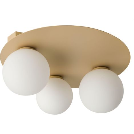 Sigma ARGON Deckenleuchte Gold und Weiß 40 cm