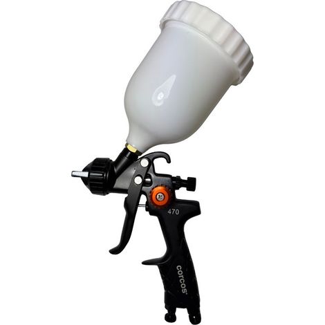 CORCOS AEROGRAFO PISTOLA A SPRUZZO AIR-CORE 1.4 ECO HVLP CON TAZZA RIGIDA