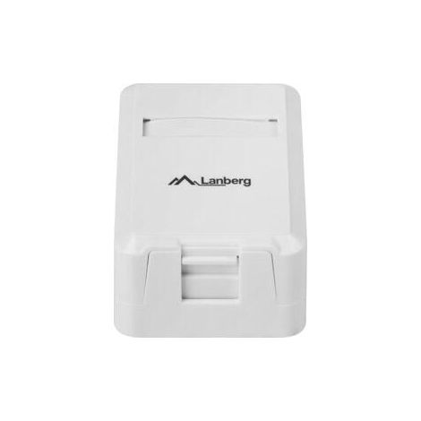 Caja de montaje en superficie para módulo adaptador Keystone (1/2)