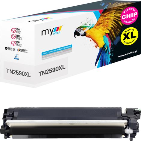 Reemplazo de tóner para impresora Brother TN2590XL de mi oficina (1/5)