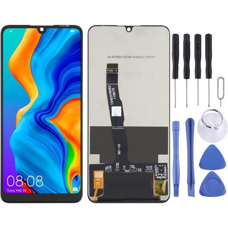 Compatible with the Huawei P30 Lite LCD touchscreen (color: black) (1/4)