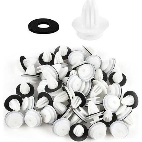 25 Pièces clips voiture,Clips de Fixation,Clip de Fixation de Voiture,Universal Retenue Vehicle Clips Rivets,Clips de Porte de Voiture Fixation,pour Auto Voitures Panneaux de Portes (1/4)