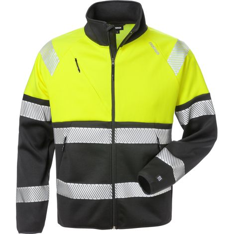 Fristads 129509-196-L High Vis Sweatjacke, Kl. 1 4517 SSL - Reißverschluss bis z (1/2)