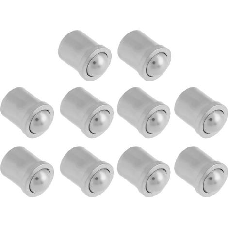 piston à bille en acier inoxydable 304, corps en perle, ressort, tête sphérique, 6 mm x 5 mm (1/5)