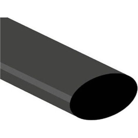 Gaine Thermoretractable - Rapport 2:1 - Diamètre Avant Rétraction 25 4 Mm - Noir - 25 Pièces