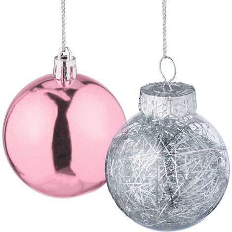 Set di 101 palline di Natale decorative scintillanti per albero atmosfera festiva 4 x 3 cm in plastica dorata 130015828