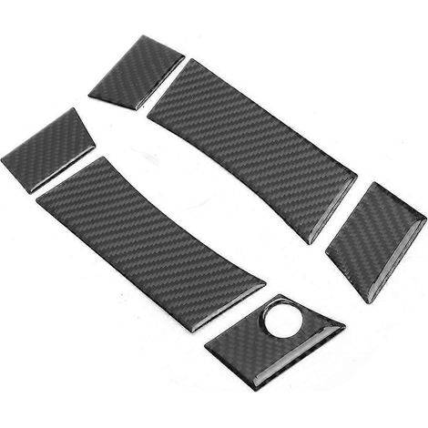 6-teiliges Set Türgriffblenden aus Kohlefaser für Nissan 350Z Coupé (2003–2009, Rechtslenker)