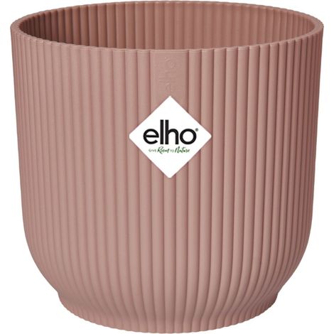 Pot Vibes Fold D.14cm Rose Poudré Pot De Fleurs Design éco-responsable - Elho (1/5)