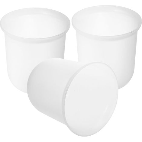 Ensemble en plastique blanc pour les accessoires salle bain toilettes