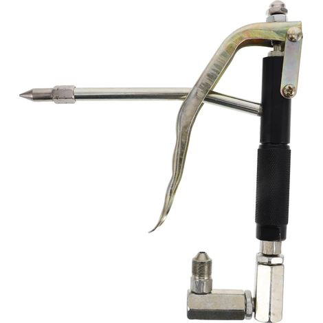 Buse à graisse pneumatique robuste en acier avec réglage (1/5)