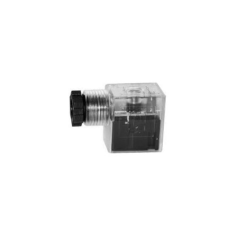 Stecker mit Diode für Spulenspannung 24 V AC/DC