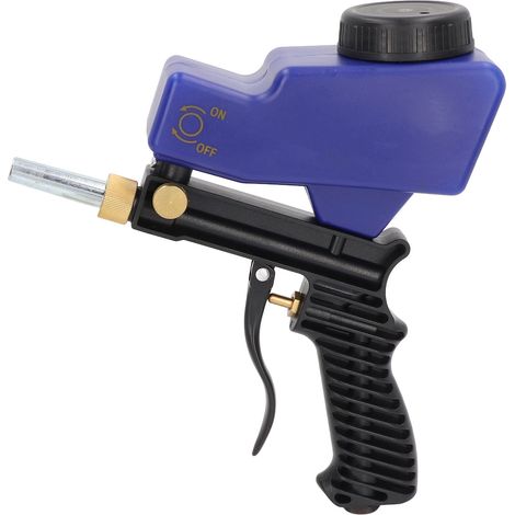 Kit de sablage par pulvérisation bleu (1/5)
