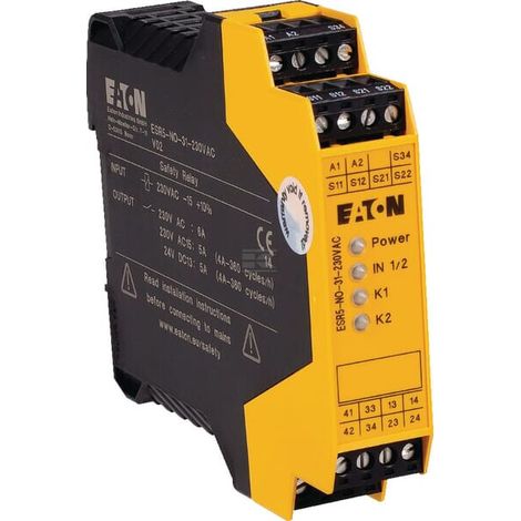 Relé de seguridad Eaton ESR5-NO-31-230VAC 230 V 5 circuitos (1/5)