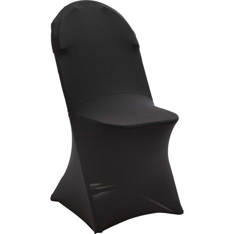 Housse noire de chaise pliante (1/5)