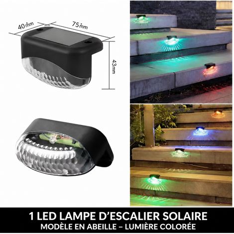 Lampe solaire LED d'extérieur effet goutte d'eau lumière multicolore réf 6362 100 g – Livraison gratuite