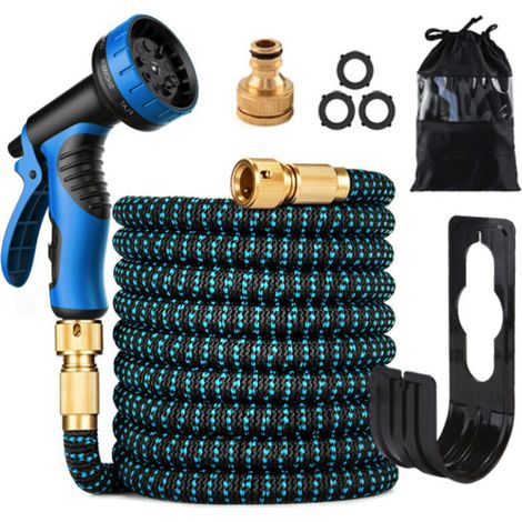 The original length is 9 meters and the extension length is 30 meters. It is suitable for washing cars, gardens, campers and lawns. (1/4)