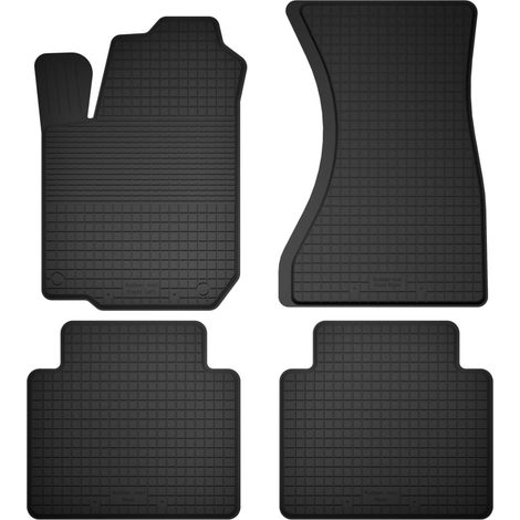 Tapis de voiture en caoutchouc, lot de 4, universels pour : Audi A8 D3 berline (2002-2009)