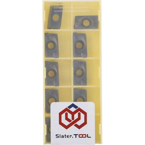 10 Stück CNC-Drehmaschinen-Hartmetall-Einsätze für Präzisionsbearbeitung von Metallen APMT1605PEERXM LF6018 1,8 cm