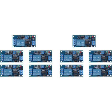 10X Module de Commutation de Mise en Marche/D'ArrêT de Relais de Retard de 12 V CC avec Minuterie (1/5)