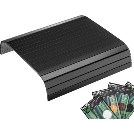 Sofa-Armlehnen-Tablett – 1 Stück – Natürlicher Bambus – Rutschfest und flexibel – Wohn- und Schlafzimmer – 41,5 x 34 x 1 cm (1/5)