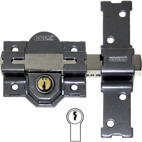 INTERFER CERROJO 31B PINTADO BOMBILLO PERA LLAVE/LLAVE