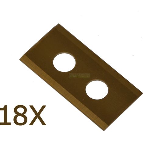 18 X 3,6 CM lame en titane pour robots tondeuse Parkside PMRA 20-Li A1 (1/3)