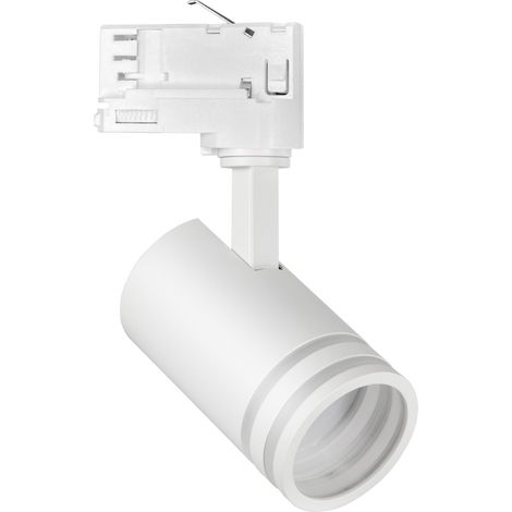 Faretto binario 3F bianco GU10 10W Milano Polux 327871 (1/3)
