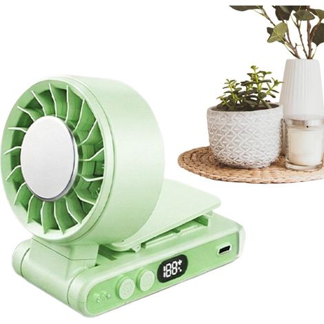 Ventilateur rechargeable nomade 5  à main puissant Pour (1/5)