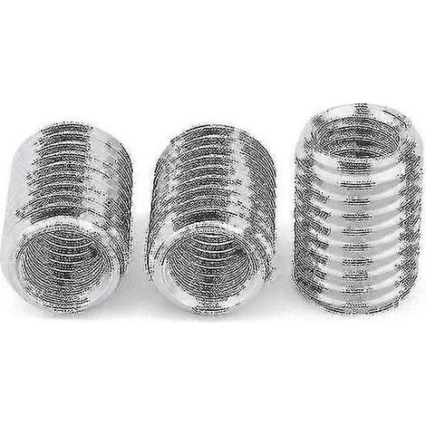 Raccord fileté extérieur M12 intérieur M10 (5 pièces) - Adaptateur pour tube creux fileté intérieur/extérieur - Vis à sertir pour convoyeur (1/4)