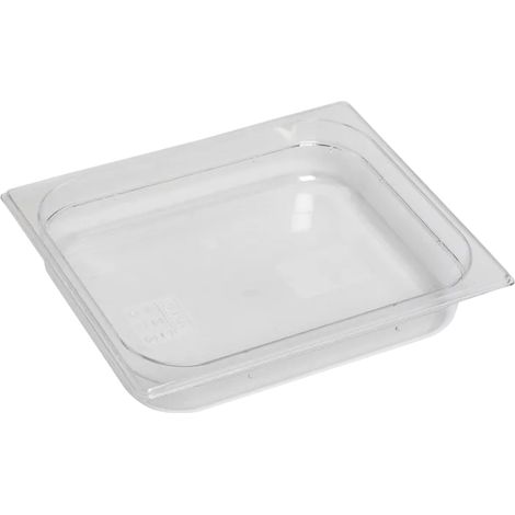 Bac gastronorme GN 1/2 - 65 en polycarbonate REDFOX - GNP 1/2-65 - REDFOX