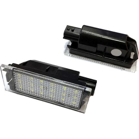 2 Stück LED-Kennzeichenbeleuchtung für Renault Clio Megane Master Edition 0617